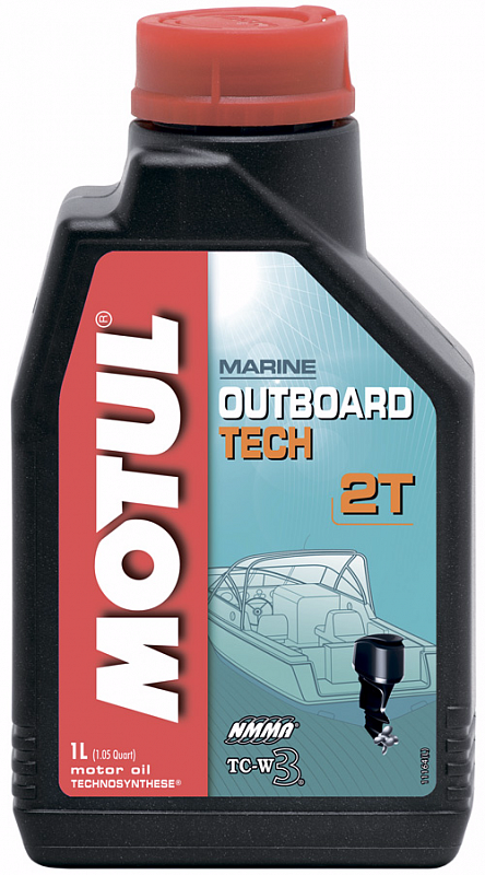 MOTUL Outboard Tech 2T 1л (п/синт)