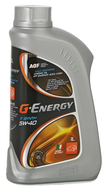 Моторное масло G-Energy F Synth 5W40 1л  (синт)