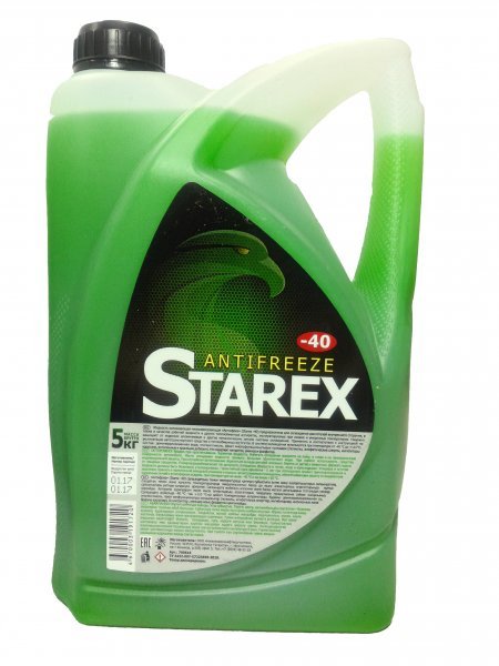 Антифриз STAREX Green 5кг