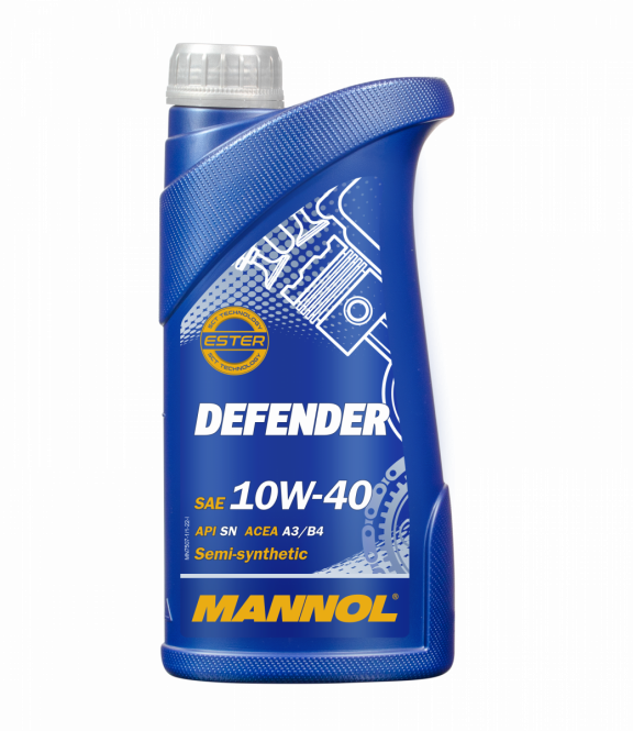 MANNOL Defender 10W40 п/синт   1л