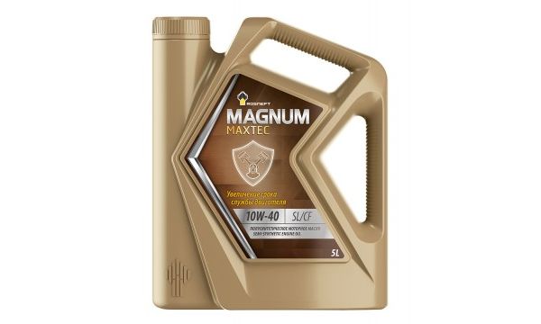 РОСНЕФТЬ Magnum Maxtec 10W40 5л (п/синт)