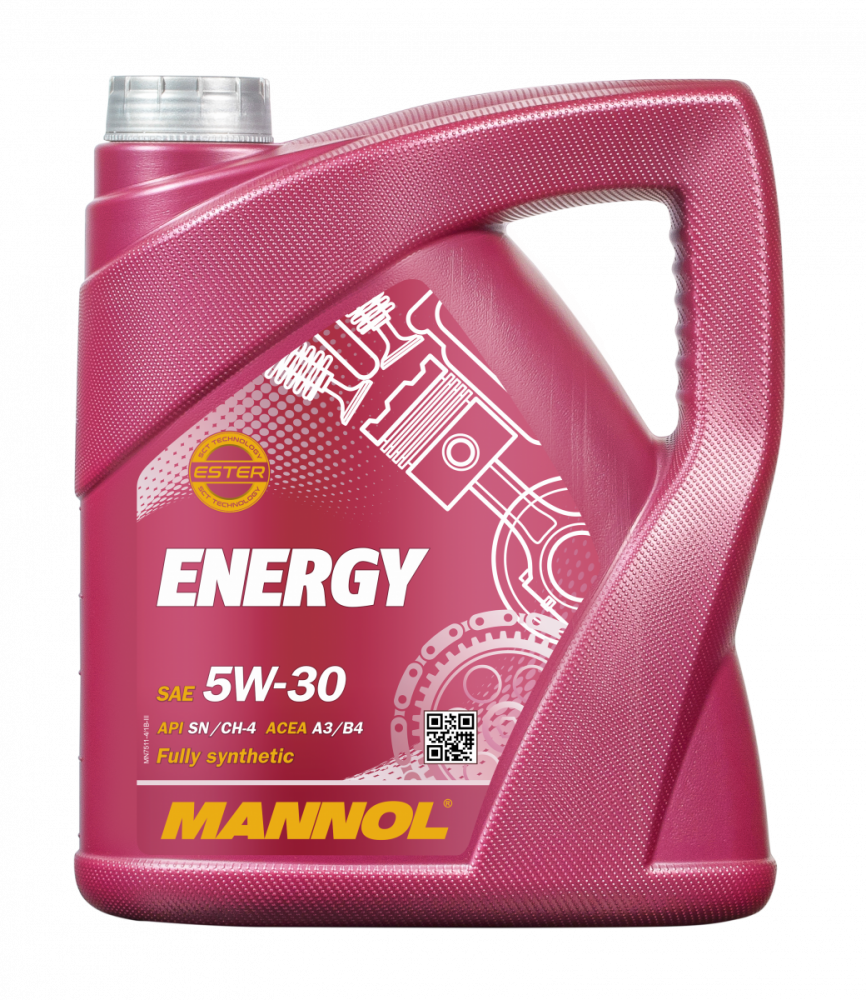 MANNOL Energy 5W30  синт  4л