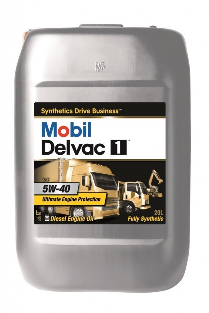 MOBIL Delvac 1 5W40 20л (синт)
