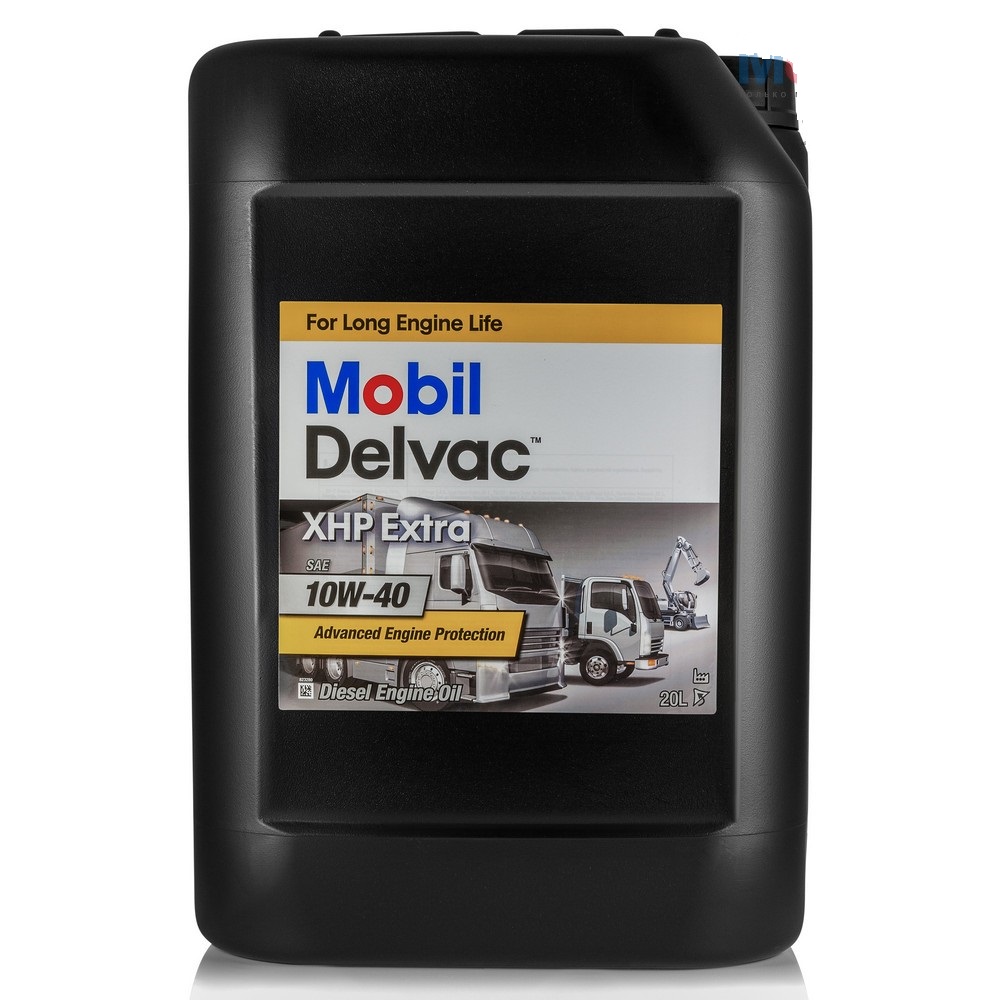 MOBIL Delvac XHP Extra 10W40 20л (синт)