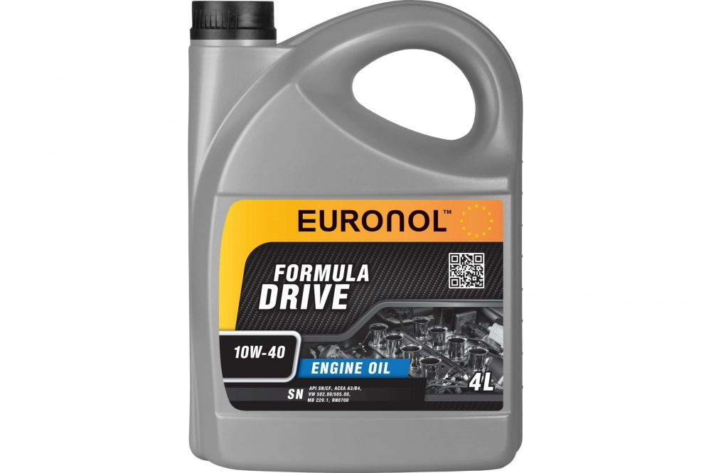 EURONOL DRIVE FORMULA 10W40 SN 4л