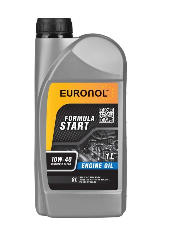 EURONOL START FORMULA 10W40 SL 1л (синт)