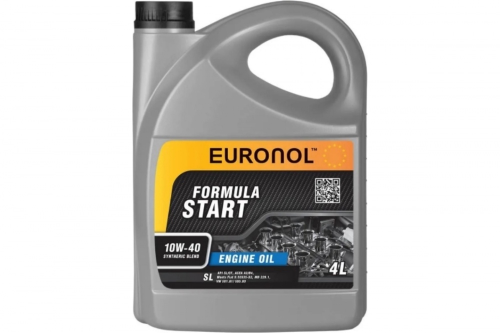EURONOL START FORMULA 10W40 SL 4л (синт)