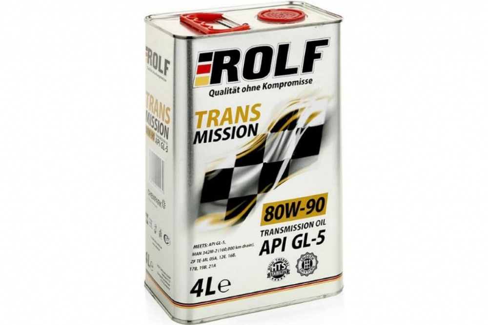 ROLF Transmission SAE 80W90, API GL-5  4л (минер)