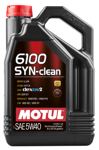 MOTUL 6100 SYN-CLEAN 5W40 4л (синт)
