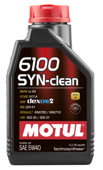 MOTUL 6100 SYN-CLEAN 5W40 1л (синт)
