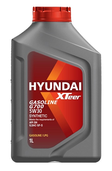 HYUNDAI Xteer GASOLINE G700 5W30 1л 1011135