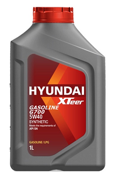 HYUNDAI Xteer GASOLINE G700 5W40 1л 1011136