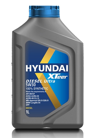 HYUNDAI Xteer Diesel Ultra 5W30 1л 1011003