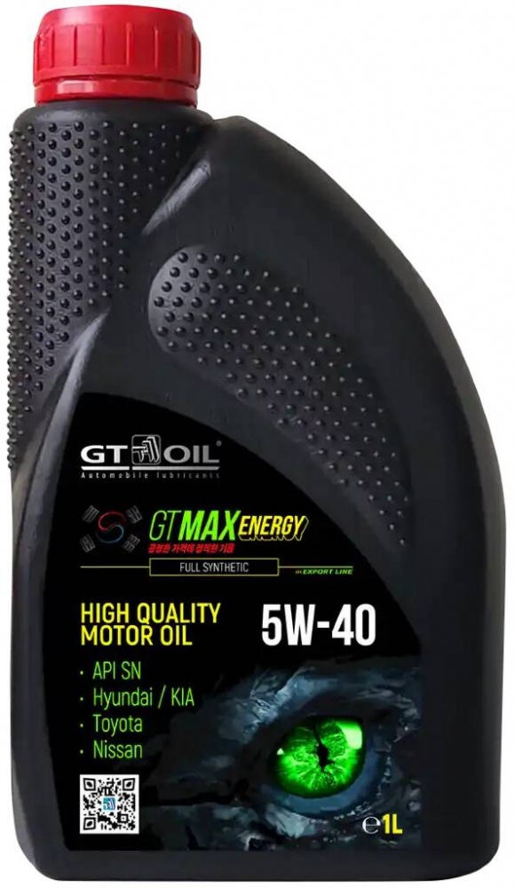 GT OIL Max Energy 5W40 1л ACEA C3  API SN