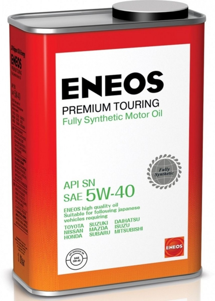 Моторное масло ENEOS PREMIUM TOURING SN 5W40  1л (синт)
