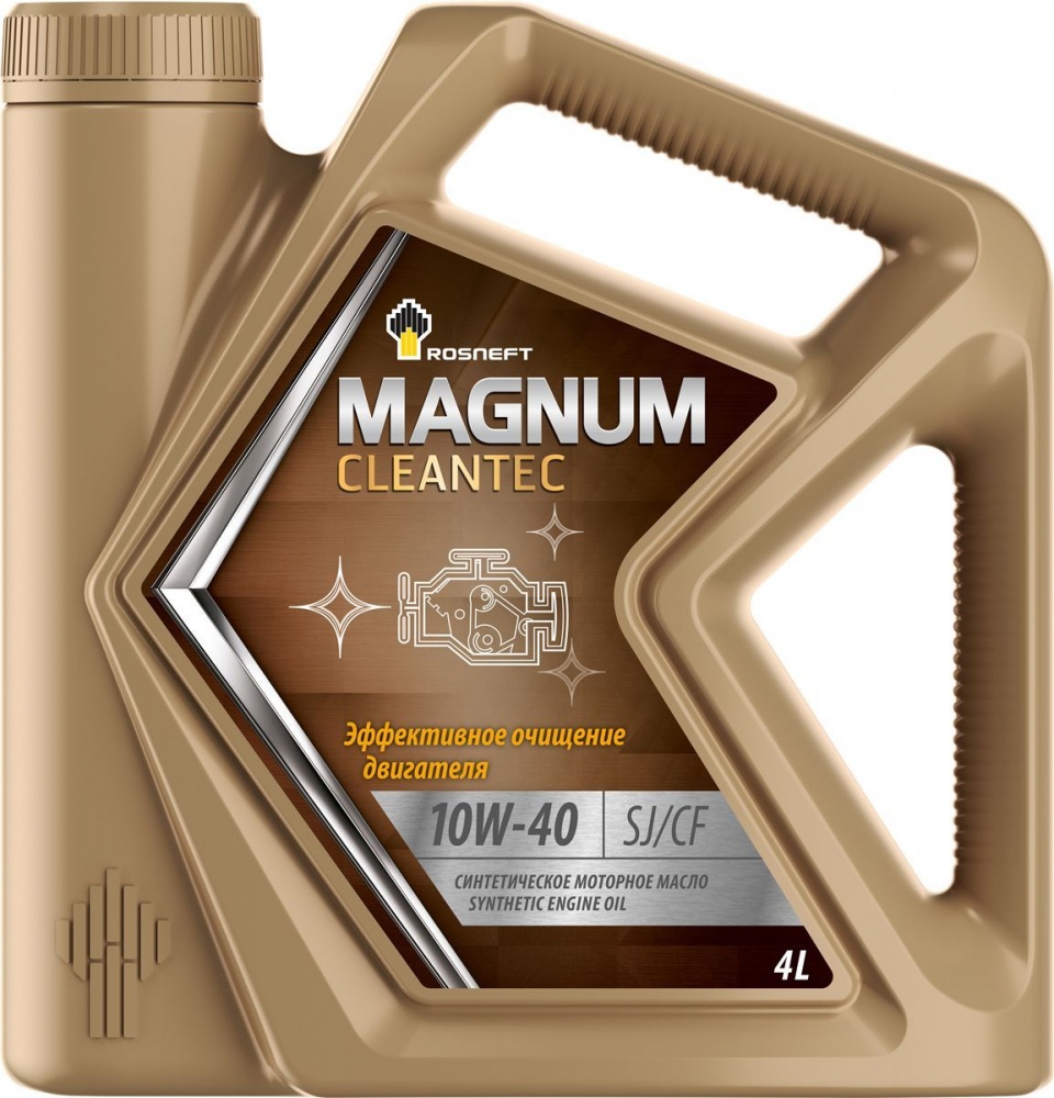 РОСНЕФТЬ Magnum CLEANTEC 10W40 4л (синт)
