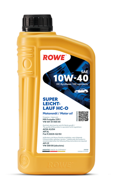 ROWE HIGHTEC SUPER LEICHTLAUF 10W40 HC-O 1л (п/синт)