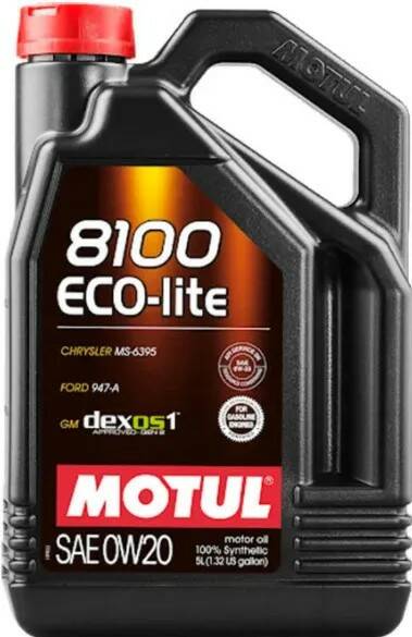 MOTUL 8100 Eco Lite 0W20 5л (синт)