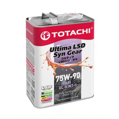 TOTACHI Ultima LSD Syn-Gear 75W90 GL-5   4л
