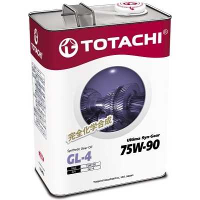 TOTACHI Ultima Syn-Gear 75W90 GL-4   4л