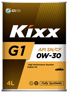 Kixx G1 0W30 4л SN (синт)
