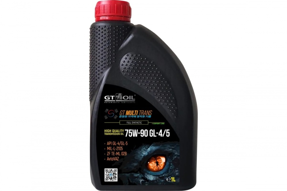 GT OIL Multi Trans 75W90 API GL-4/GL-5 1л  (синт)