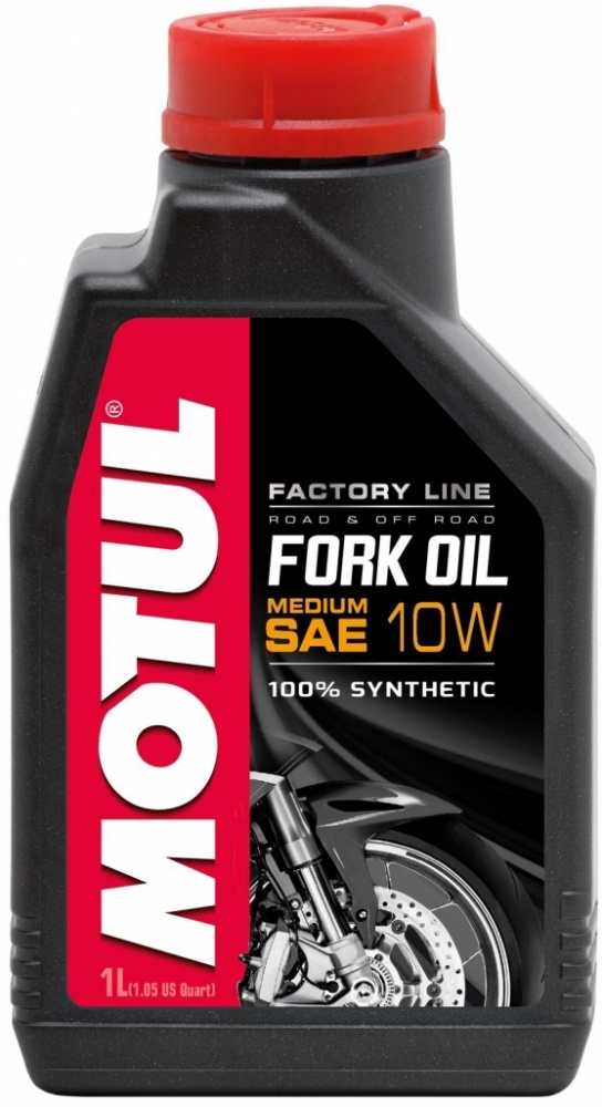 MOTUL Fork Oil FL Medium 10W 1л (синт) гидравлич.масло
