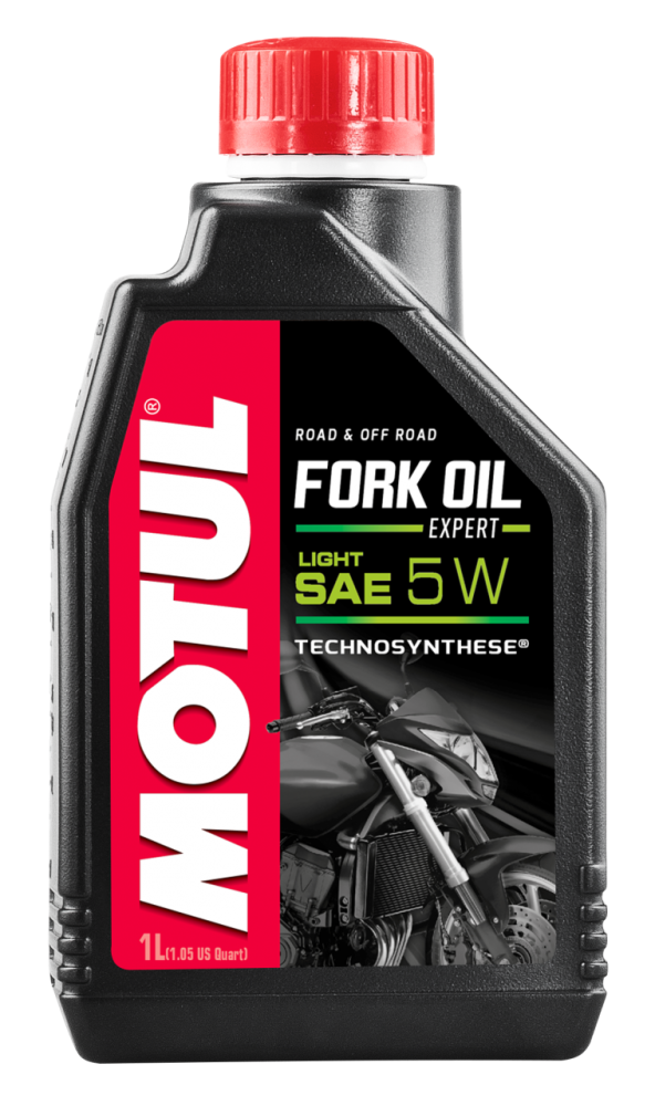 MOTUL Fork Oil Expert Light 5W 1л (п/синт) гидравлич.масло