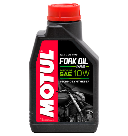 MOTUL Fork Oil Expert Medium 10W 1л (п/синт) гидравлич.масло