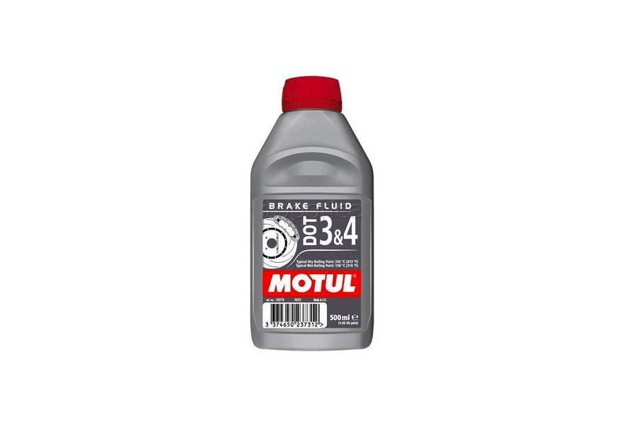 Тормозная жидкость MOTUL DOT 3&4 Brake Fluid 500мл (синт)