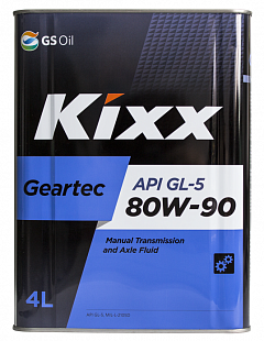 Kixx Geartec GL-5 80W90 4л