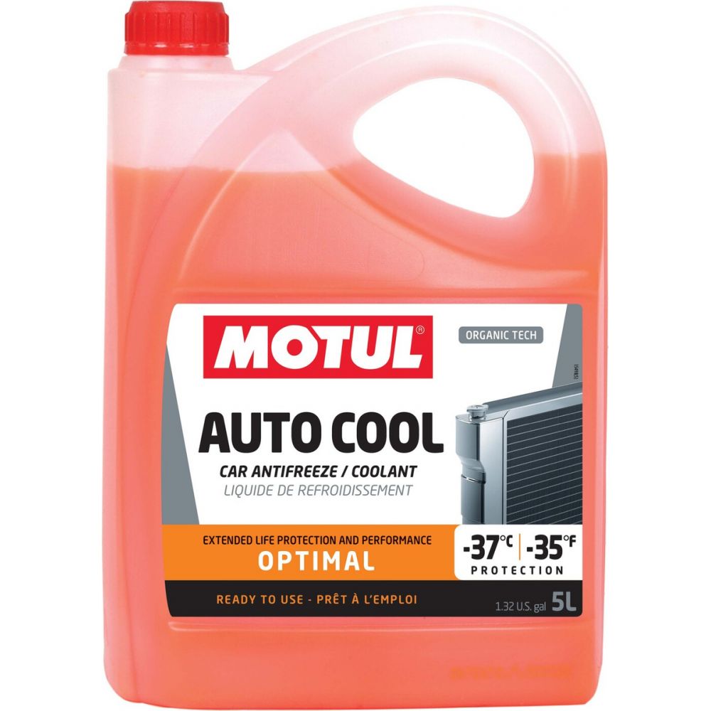 Антифриз MOTUL AUTO COOL OPTIMAL 5л RU (оранжевый)