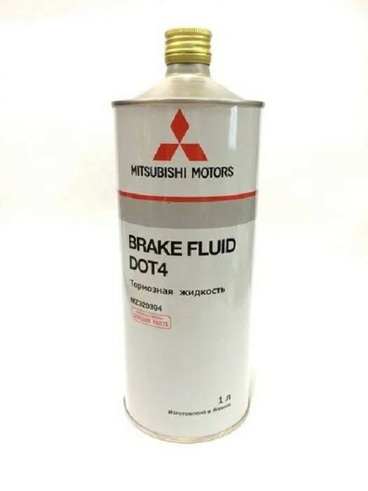 Тормозная жидкость MITSUBISHI Brake Fluid DOT4 0,5л