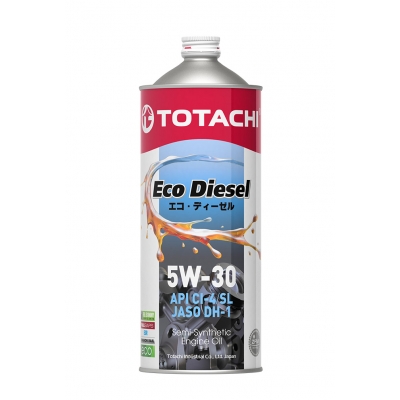 TOTACHI  Eco  Diesel  Semi-Synthetic  CI-4/CH-4/SL    5W30      1л