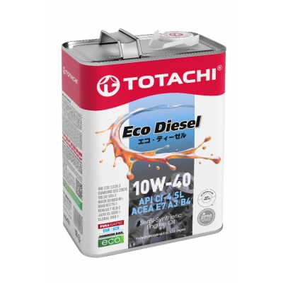 TOTACHI  Eco  Diesel  Semi-Synthetic  CI-4/CH-4/SL   10W40      4л