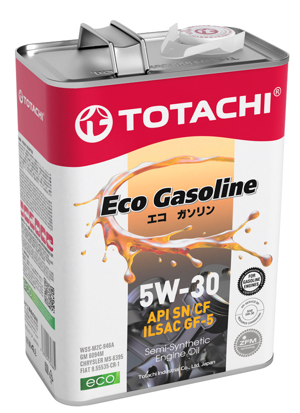 TOTACHI  Eco  Gasoline  Semi-Synthetic  SN/CF    5W30      4л