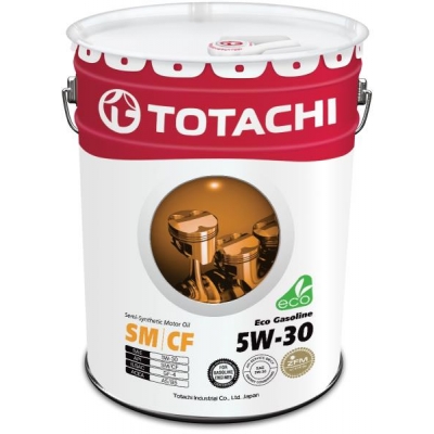 TOTACHI  Eco  Gasoline  Semi-Synthetic  SM/CF    5W30     20л