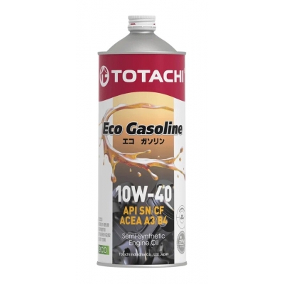 TOTACHI  Eco  Gasoline  Semi-Synthetic  SN/CF   10W40      1л