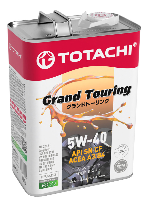 TOTACHI Grand Touring 5W40 4л (синт)