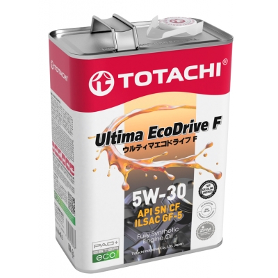 TOTACHI  Ultima EcoDrive F  Fully Synthetic  SN/CF  5W30     4л