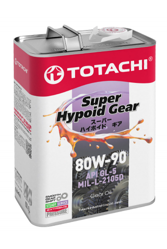 TOTACHI  Super Hypoid  Gear  GL-5  80W90   4л
