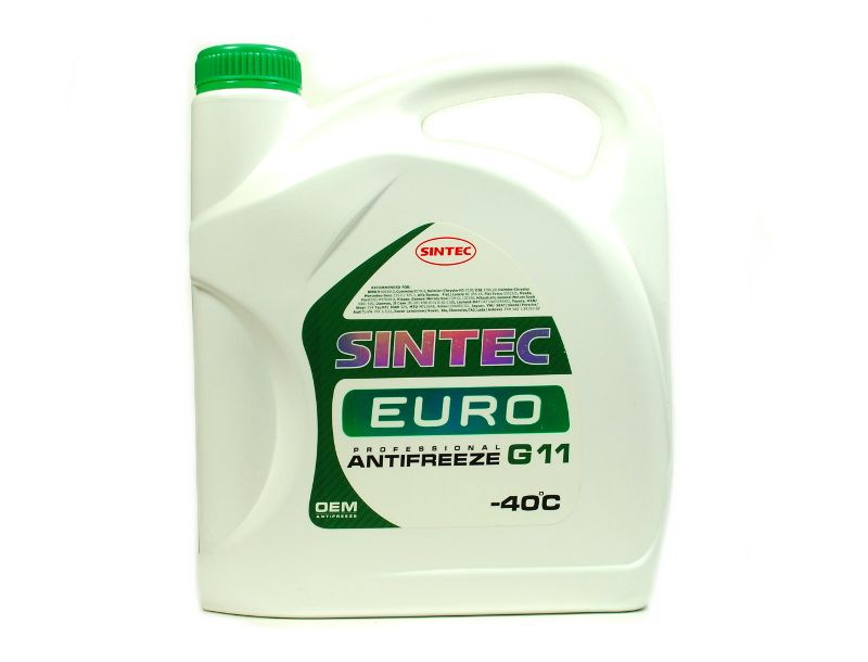 Антифриз Sintec Euro (зеленый) G 11 3кг (-40 С)