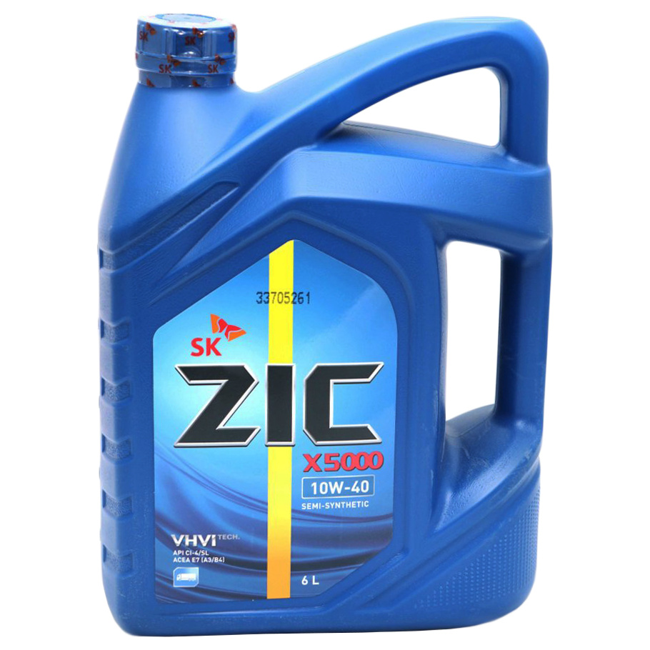 ZIC X5000 10W40 п/синт 6л