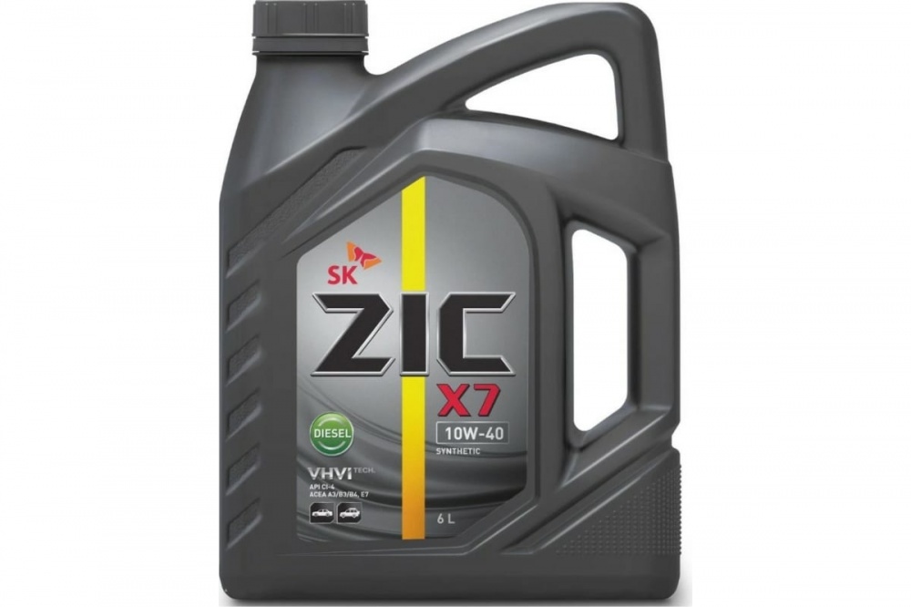 ZIC X7 DIESEL 10W40 синт 6л
