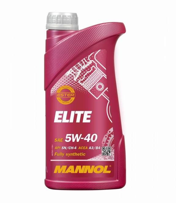 MANNOL ELITE 5w40 синт 1л