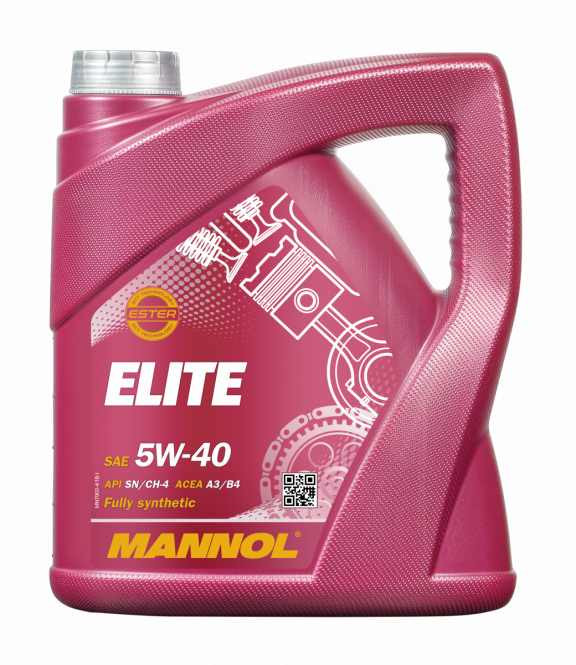 MANNOL ELITE 5w40 синт 4л