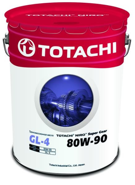 TOTACHI NIRO Super Gear минерал. GL-4/MT-1 80W90 19л