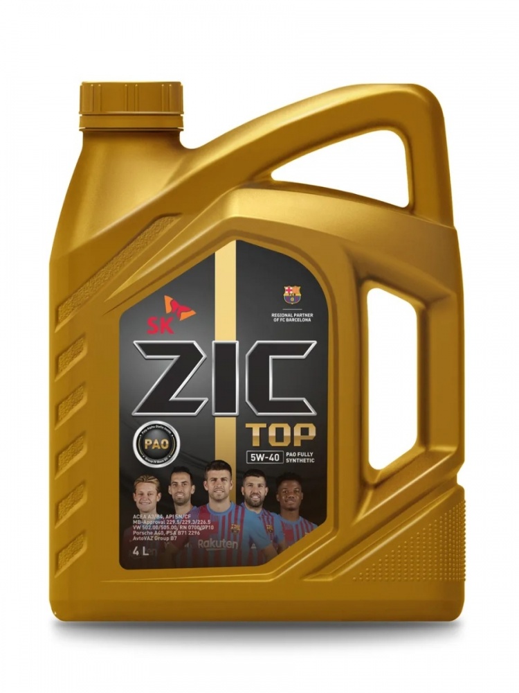 ZIC R TOP 5W40 синт 4л
