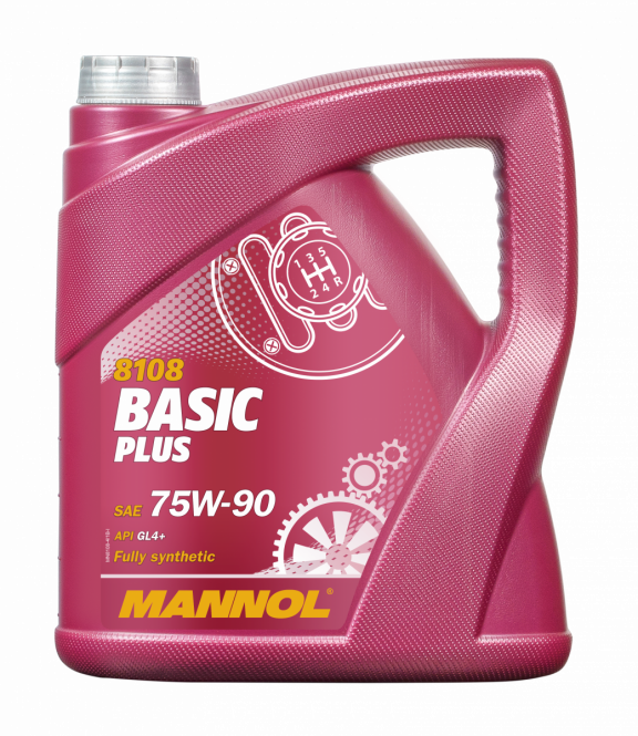 MANNOL BASIC PLUS 75W90 GL-4 синт 4л