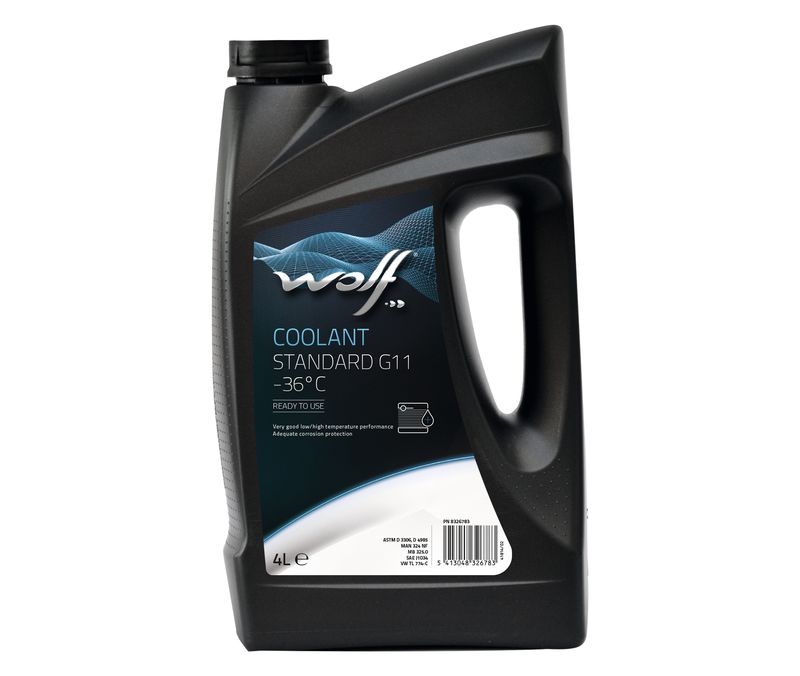 Антифриз WOLF COOLANT STANDARD 36°C G11 4л (синий)